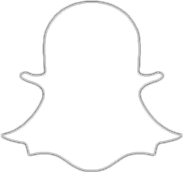  White Snapchat Png Transparent Snapchat Logo All White