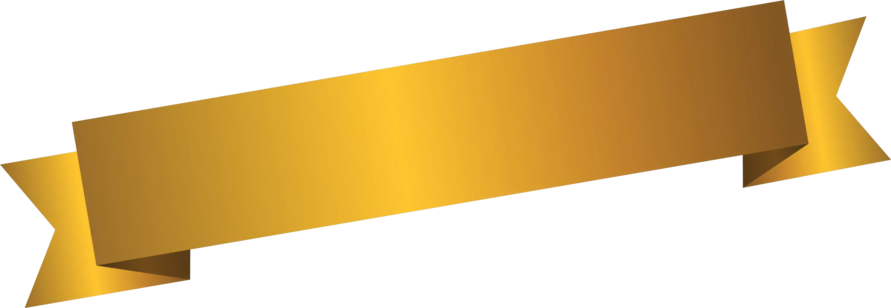  Label Png Pic Ribbon Label Gold Png