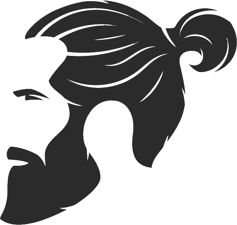  Beard Icon Hair Men Barber Silhouette