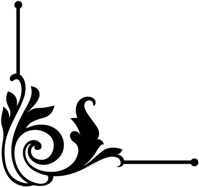  Corner Ornament Vector Png