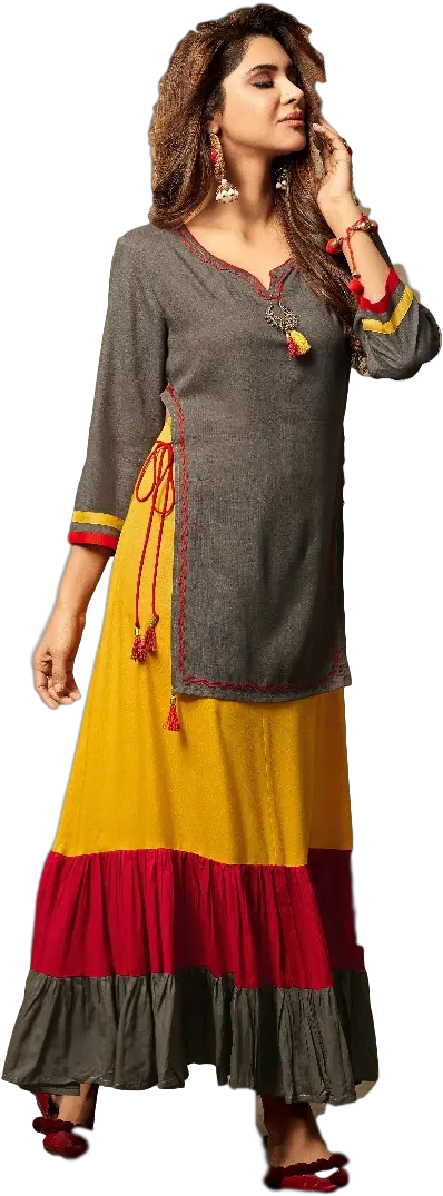  Designer Long Kurtis