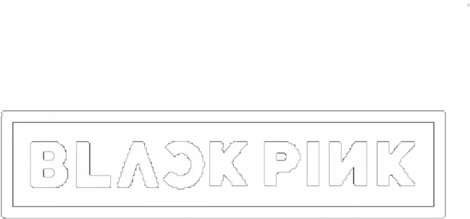  black pink kpop lisa jennie jisoo rose white Blackpink Logo Png White