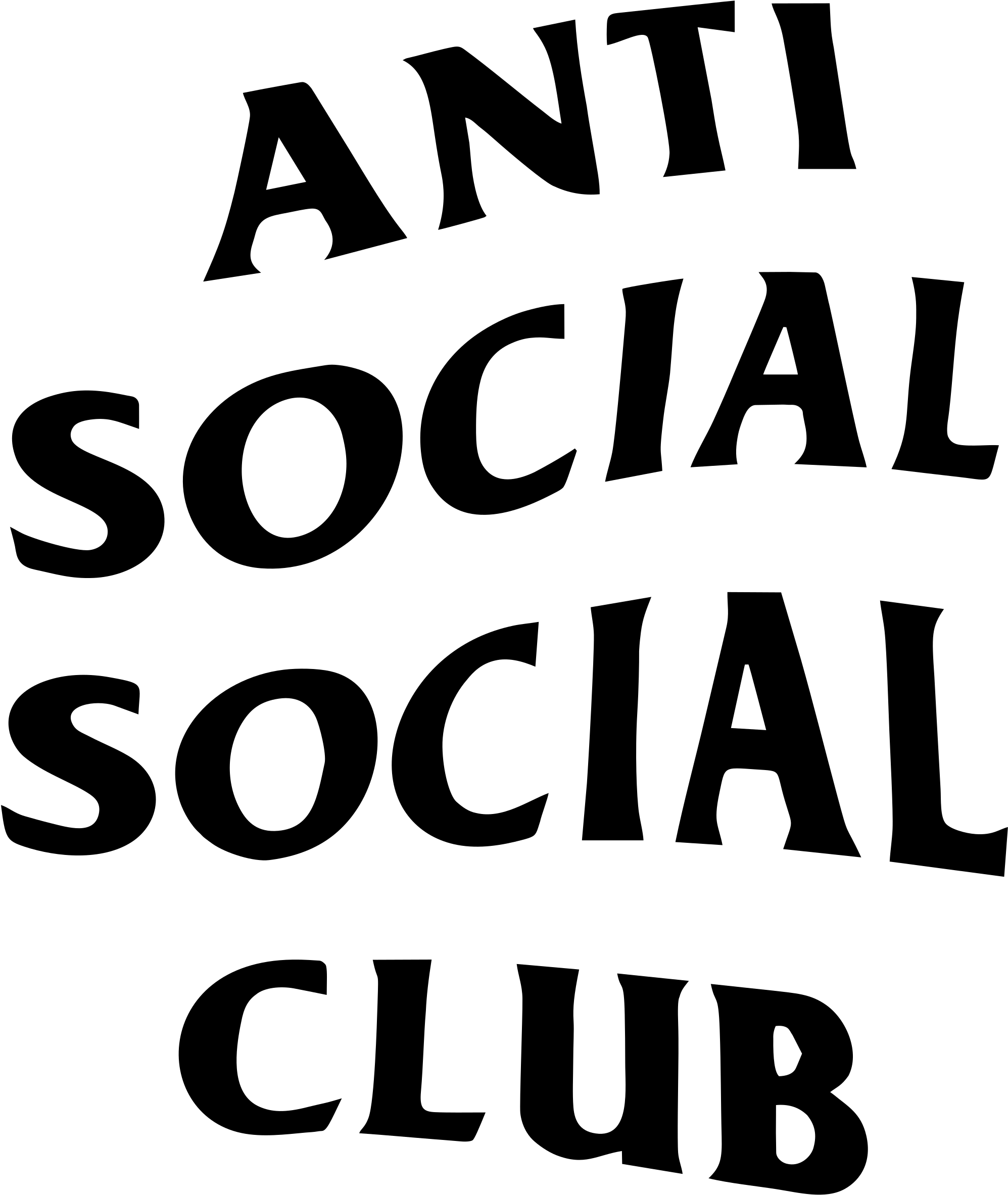  Anti Social Social Club Png Logo Antisocial Social Club
