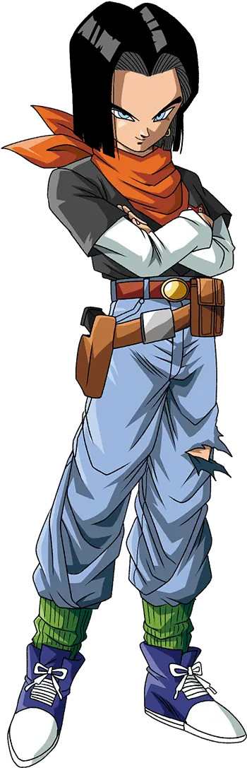  Dragon Ball Z Android 17 Transparent
