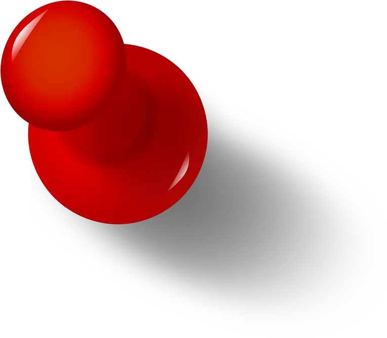  Drawing Pin Clip Art Portable Network Graphics Transparency Red Pin Board Png