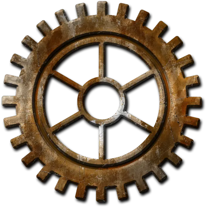  Steampunk Gear Transparent Background Gear Steampunk Png