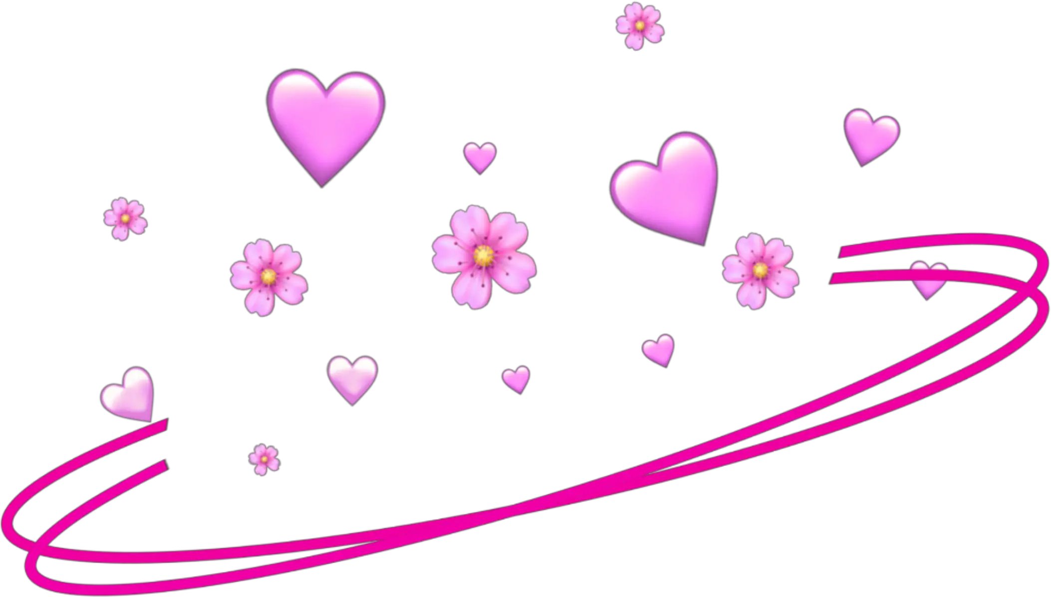  pink red spiral aesthetic crown taç grid wings Red Aesthetic Crown