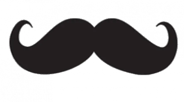  Clip Art Moustache Vector Graphics Illustration Sticker Mustache Logo Png