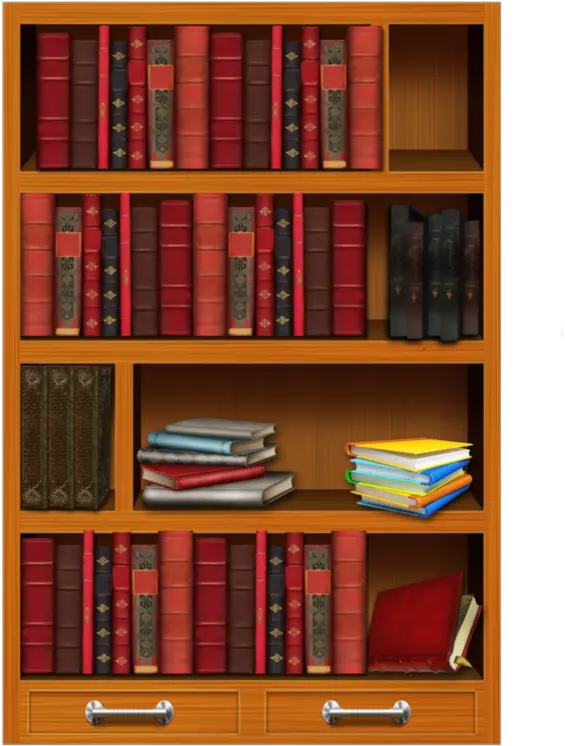  Bookshelf Png
