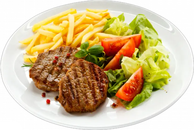  Gaststätte Bischofshof Restaurant Hamburger Lunch Dinner Transparent Background Plate Of Food Png