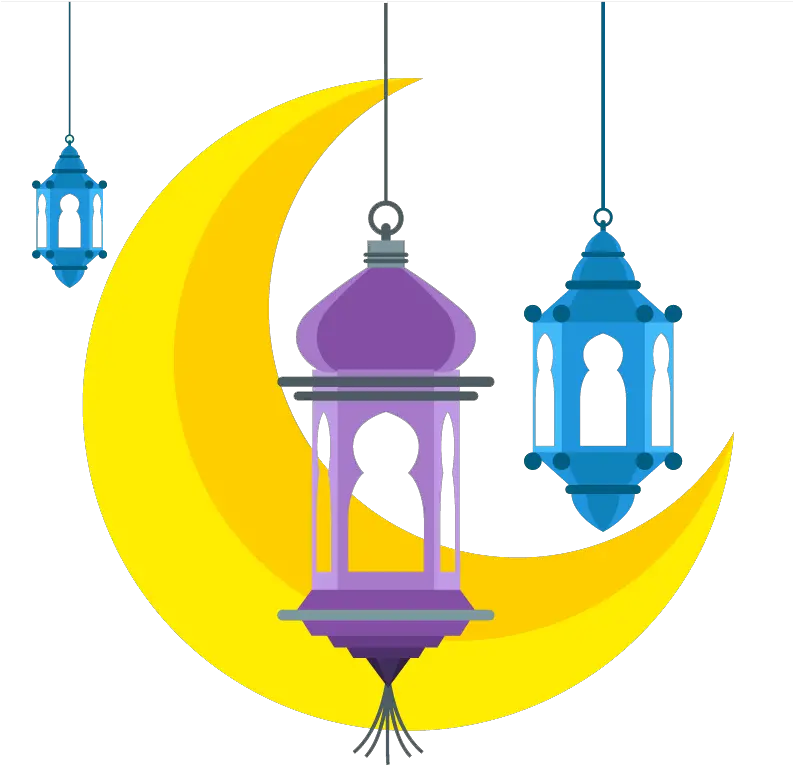  Lamp Clipart Islamic Eid Mubarak Lamp Png