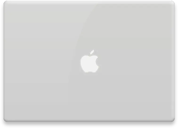  Macbook Back Vector