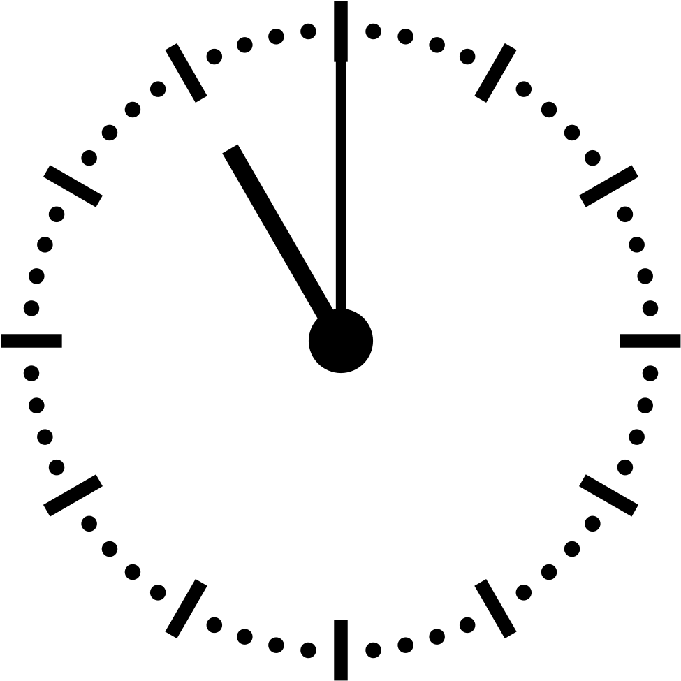  File Clock 11-00 Svg 12 00 Clock Png 06 30 Clock Png