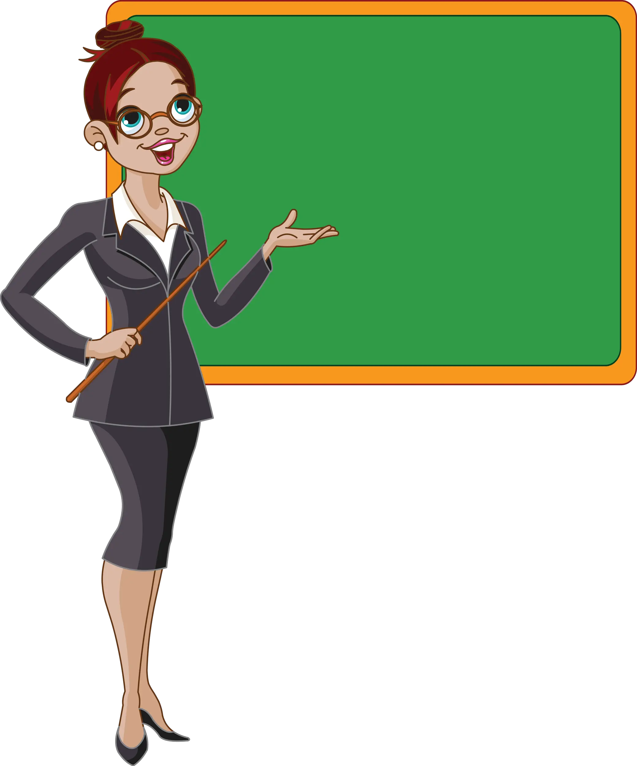  Teacher Png Teacher Cartoon