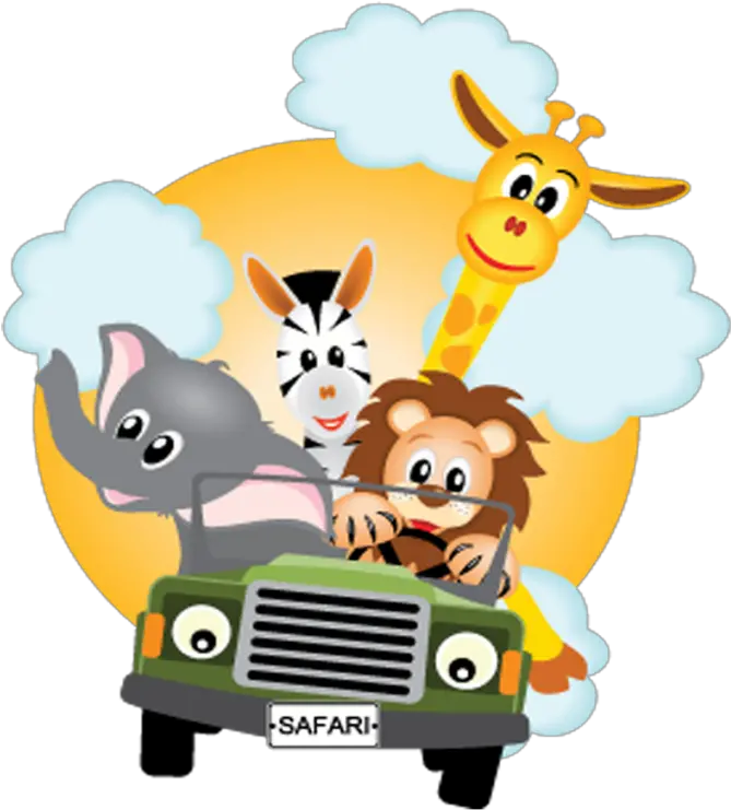  Safari Animals Clipart