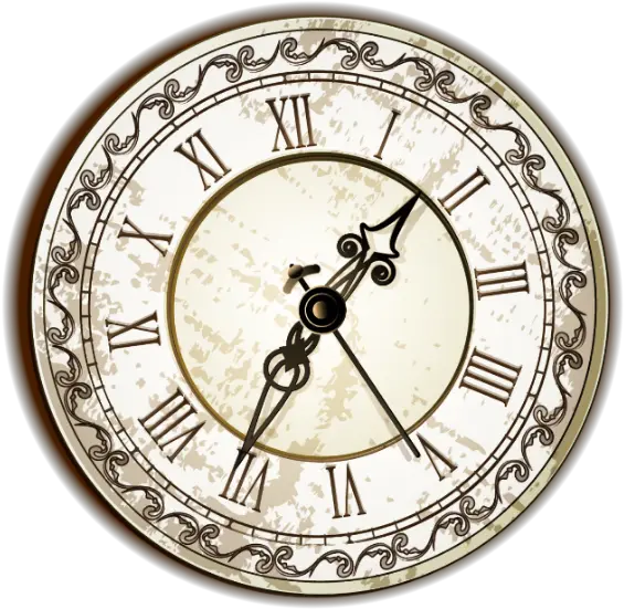  Transparent Vintage Clock Png Clock Png Vintage