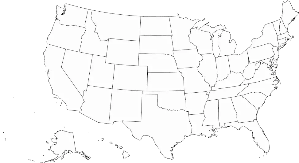  Us Map Ms Paint
