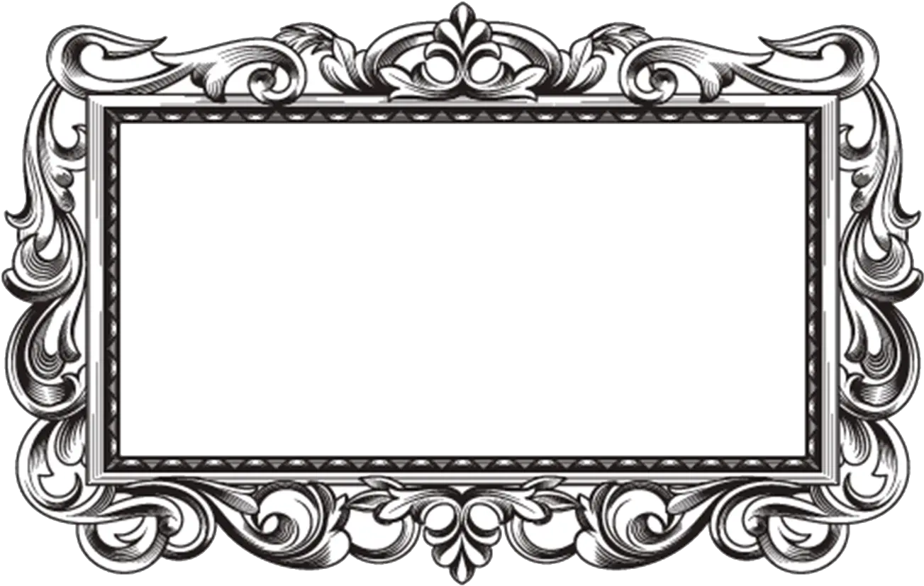  Vector Ornament Gothic Gothic Frame Clip Art