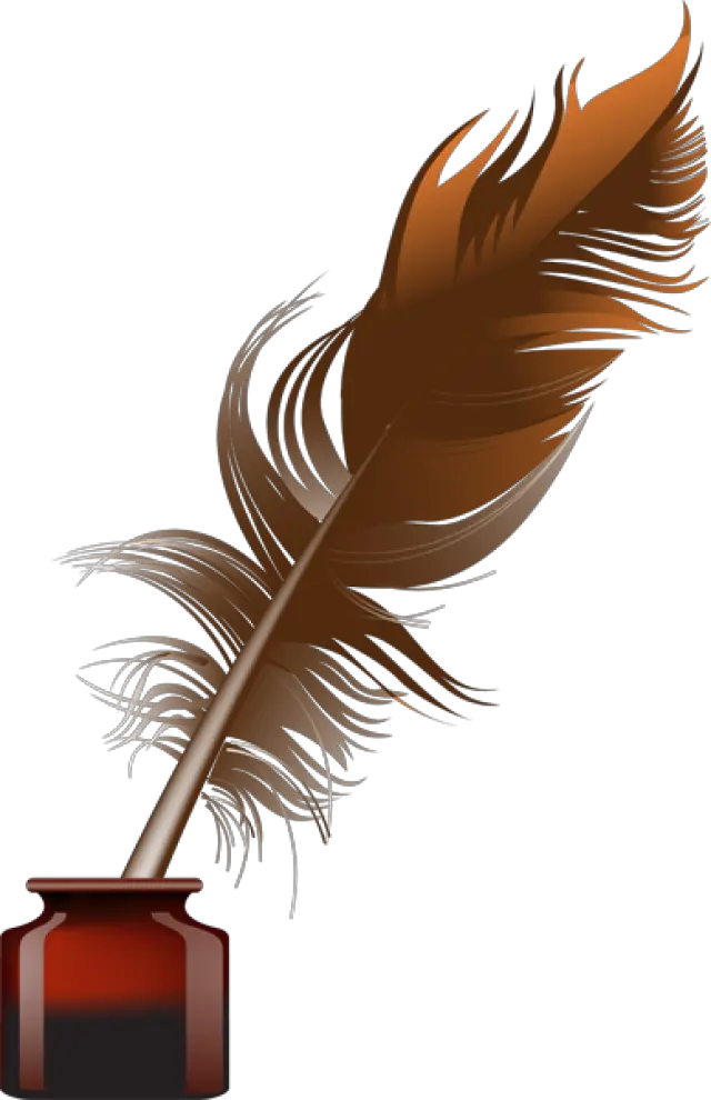  Transparent Quill Pen Clipart Old Ink Pen Png