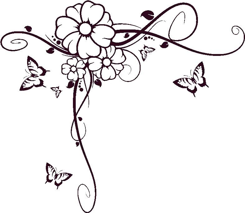  Swirl Graphic Transparent Simple Corner Border Designs