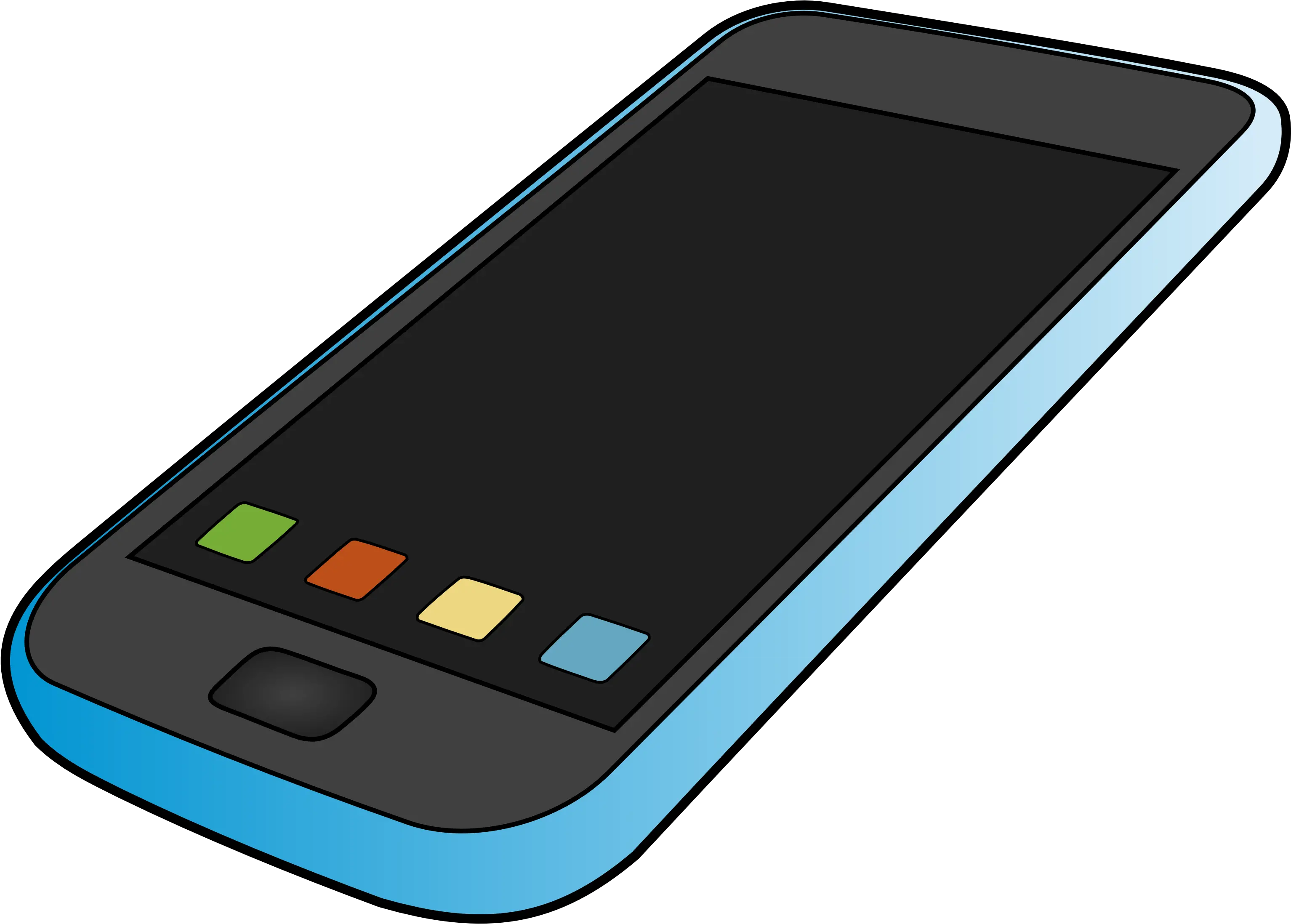  Transparent Cell Phone Icon Png Smartphone Clipart