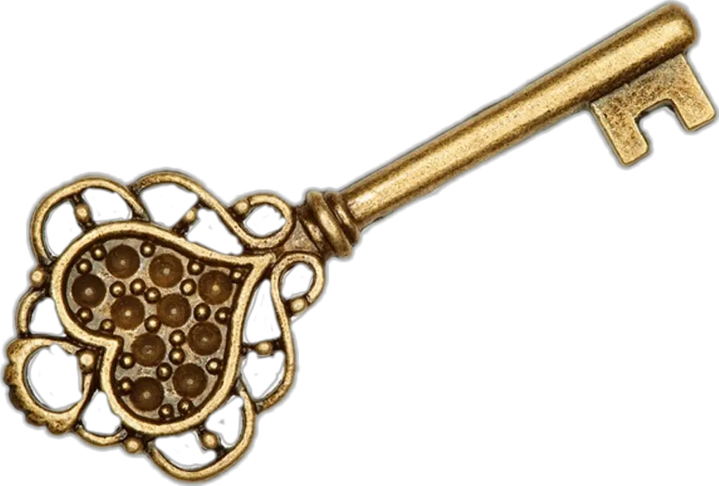  Vintage Key Png