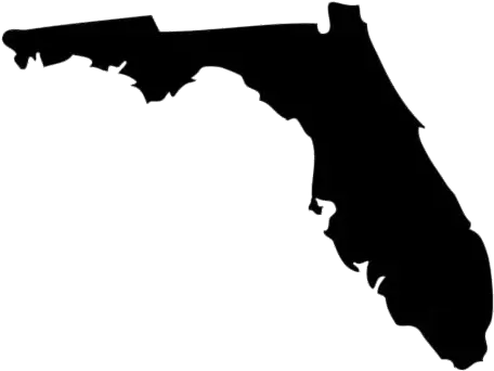  Transparent Florida State Silhouette Florida Silhouette