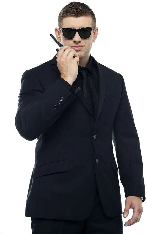  Bodyguard Work Police Two-way Guard Radio Officer Clipart Bodyguard Png