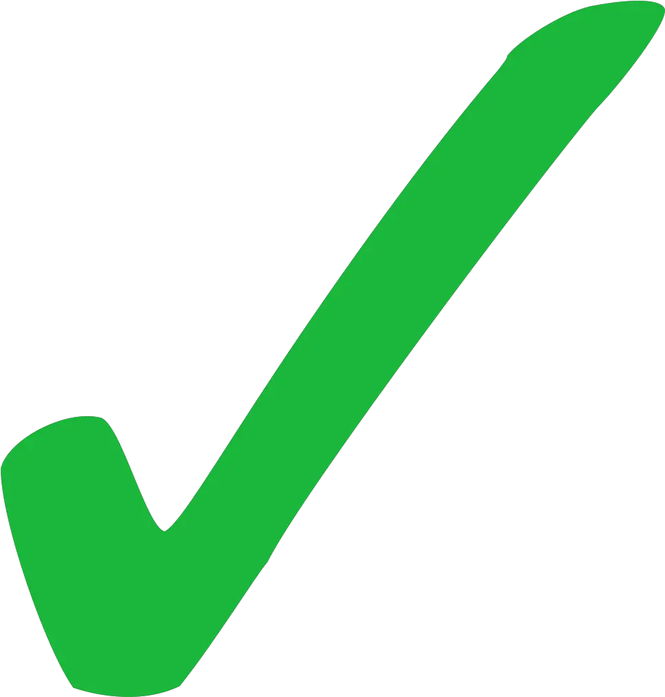  Green Check Mark