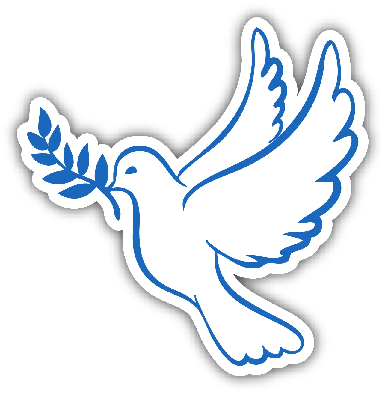  Doves As Symbols Baptism Holy Spirit First Communion Stickers Del Espiritu Santo
