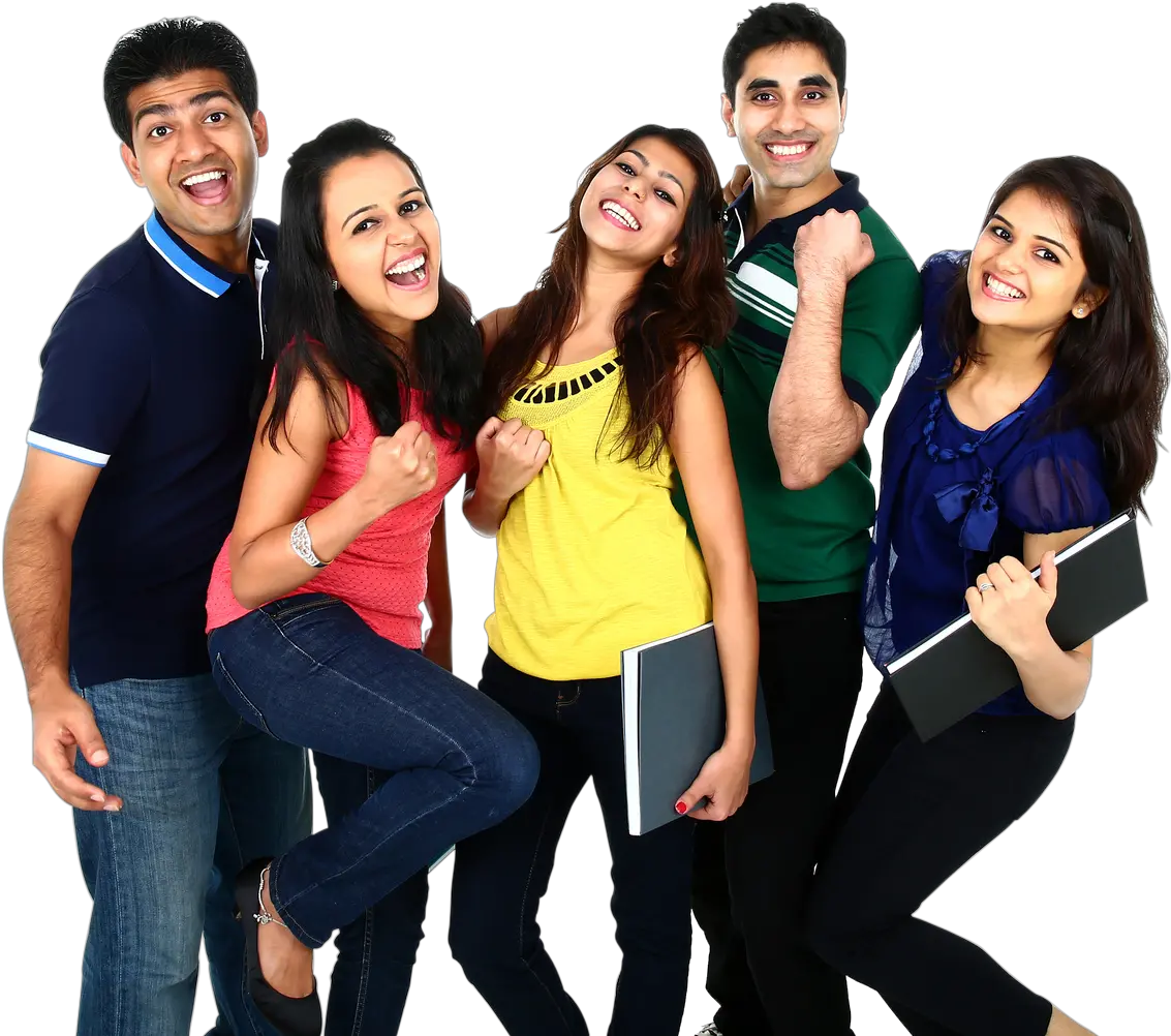  Student S Png Image Indian College Students Png