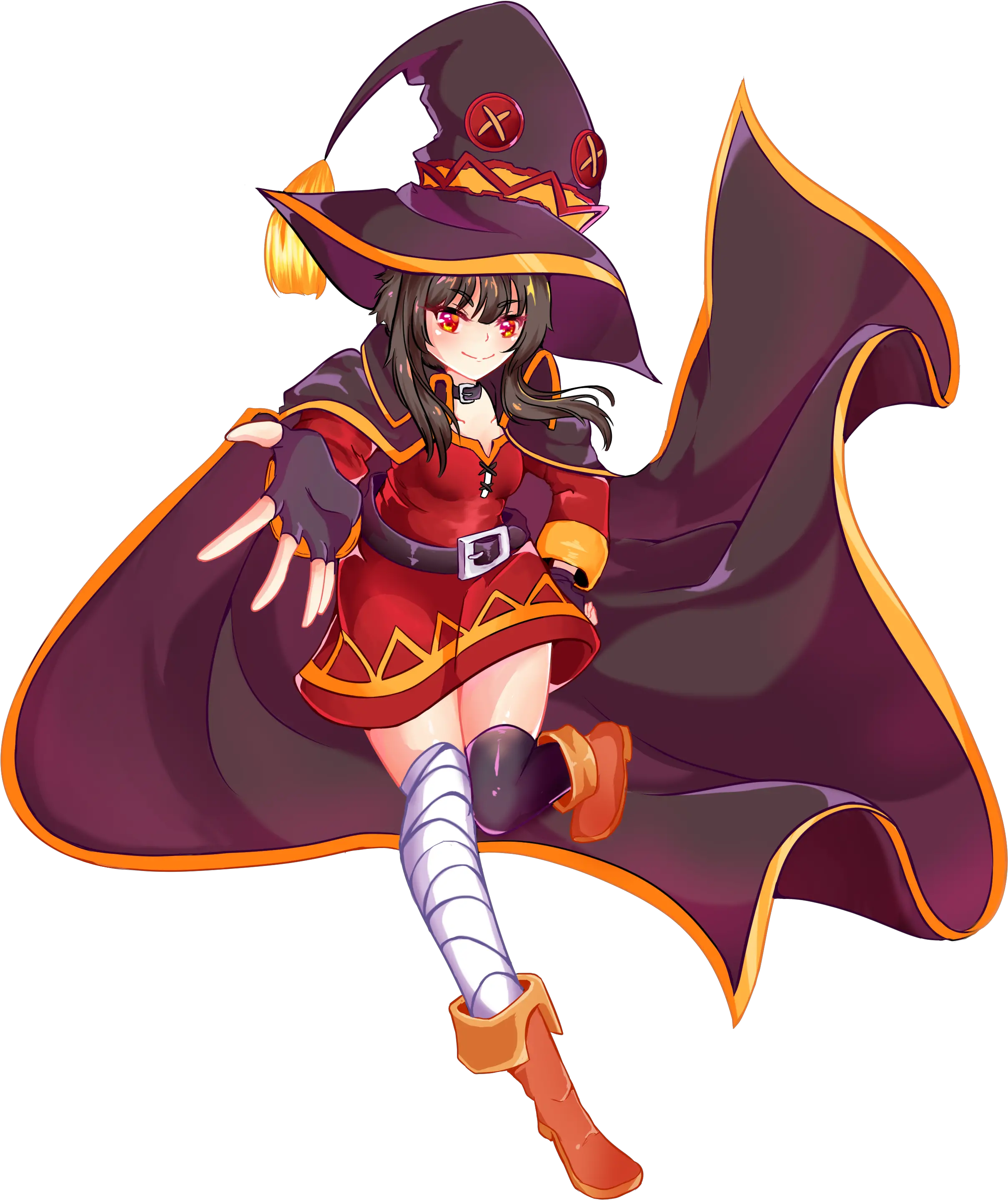  [standee] Megumin From Konosuba • Miyuuhime • Tictail Konosuba Megumin Png