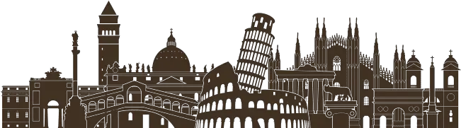  Italy Vector Graphics Skyline Royalty-free Silhouette Italy Skyline Illustration