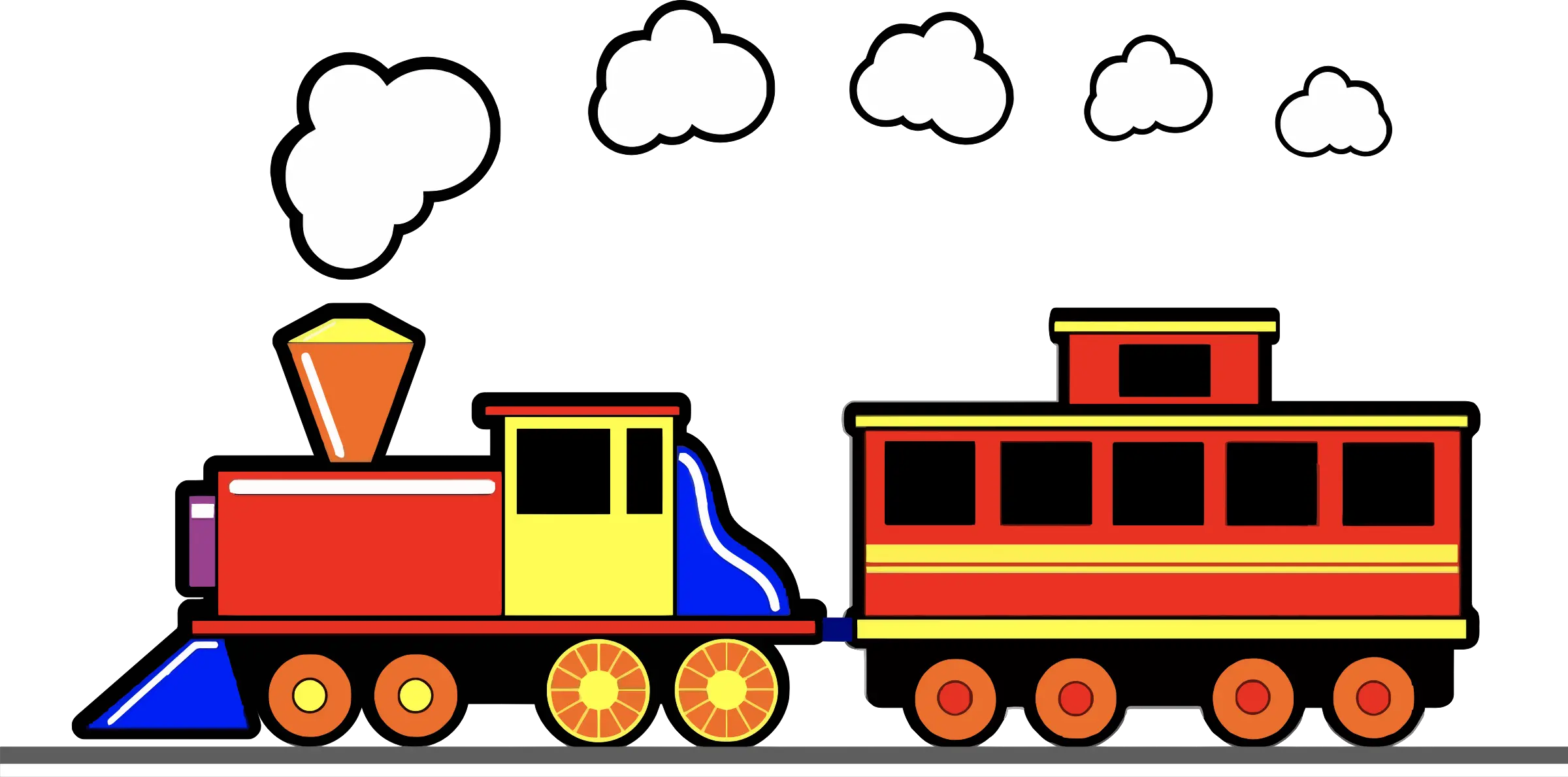  Transparent Train Png Toy Train Clip Art