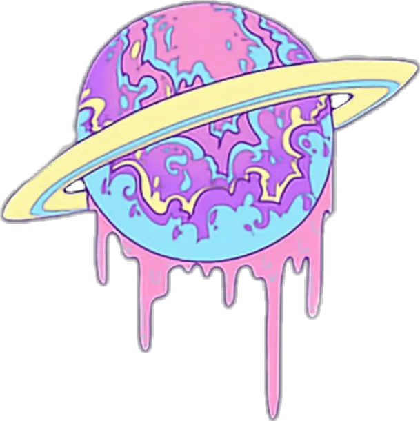  Transparent Trippy Tumblr Png Printable Pastel Cute Stickers