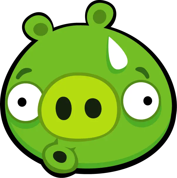  The Bad Piggies A Angry Birds Pig Png