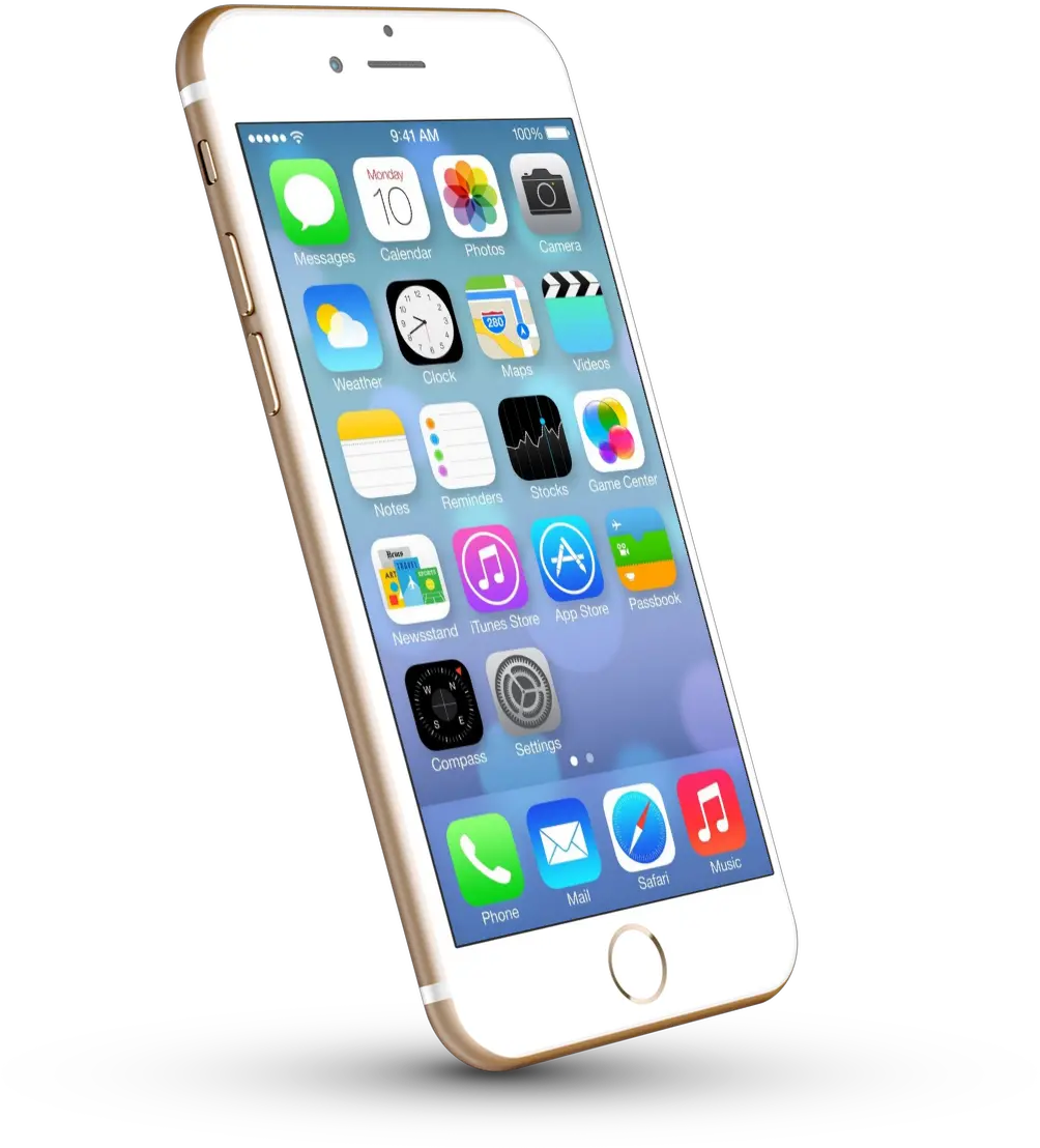  Iphone 6 7 8 Gold Phone Hd Image Download
