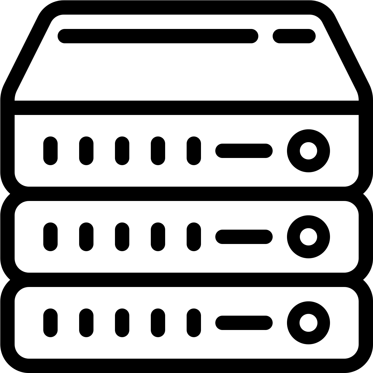  Server Rack Icon Bare Metal Server Icon Png