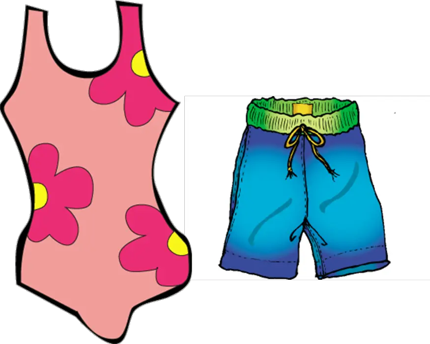  Swimsuit Clipart Swimming Clothes Swim Trunks Clip Art