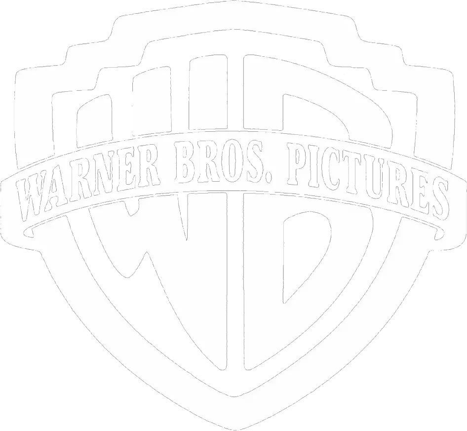  Transparent Warner Bros Logo Png Warner Bros Pictures Logo White