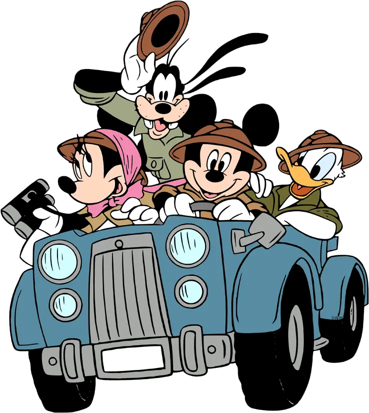  Mickey Mouse And Friends Safari