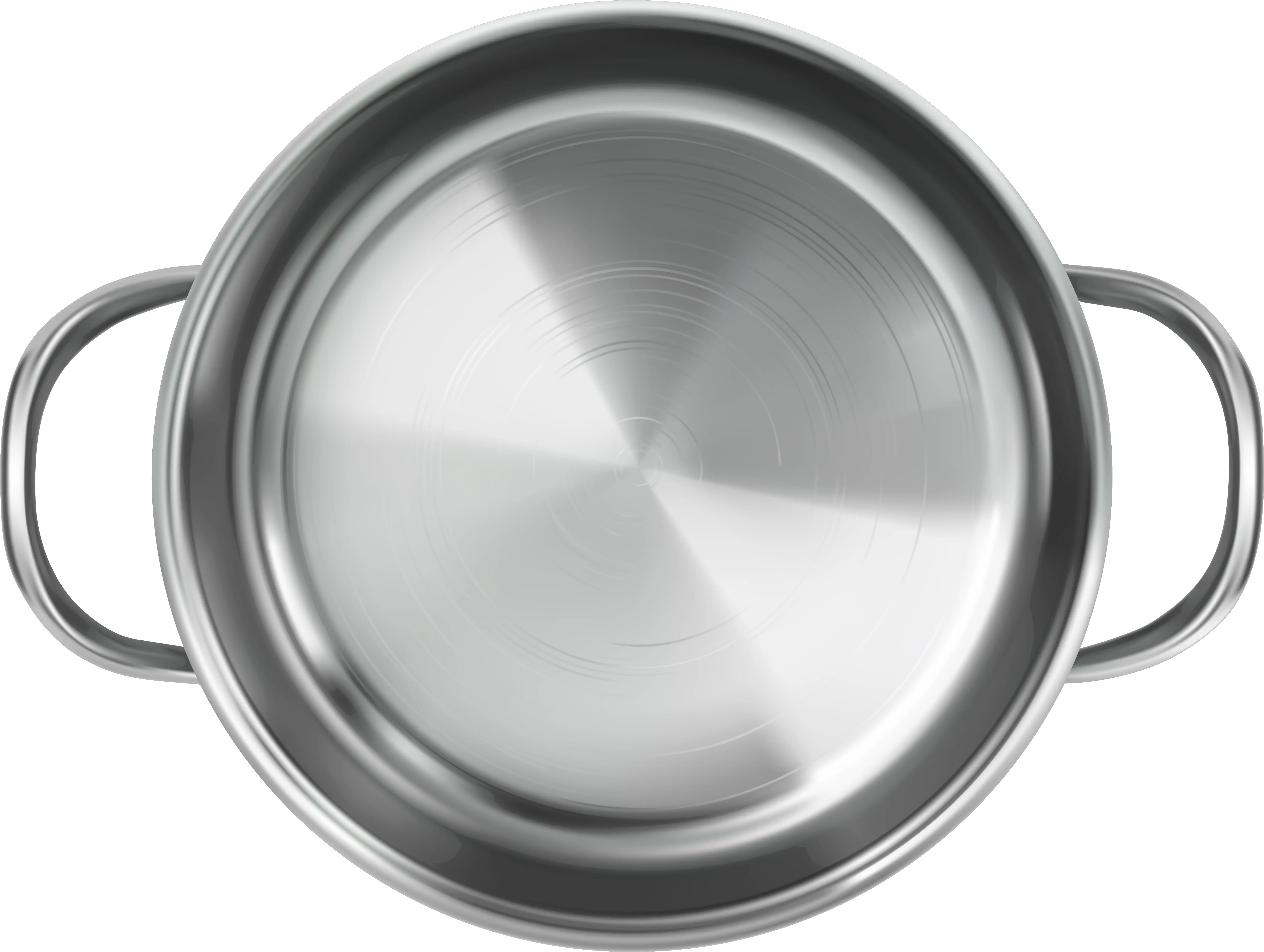  Transparent Pot Png Cooking Pan Top View Png