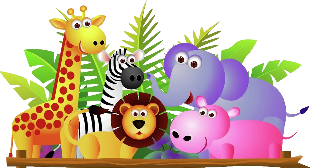  Group Clipart Wild Animal Transparent Background Animals Clipart