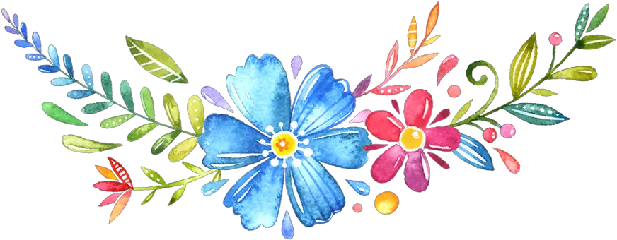  bloom pink frame flower border flowers white Dzień Babci I Dziadka Plakat