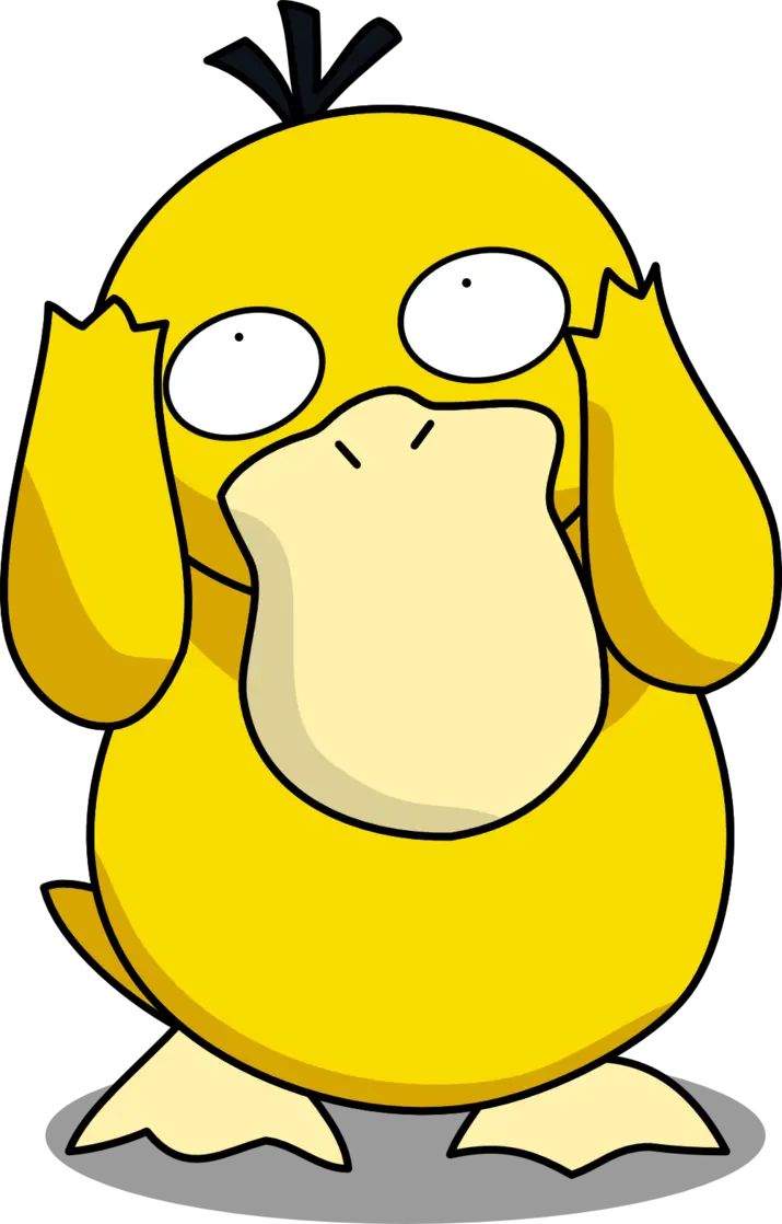  Psyduck Png 9 » Png Image Psyduck Pokemon