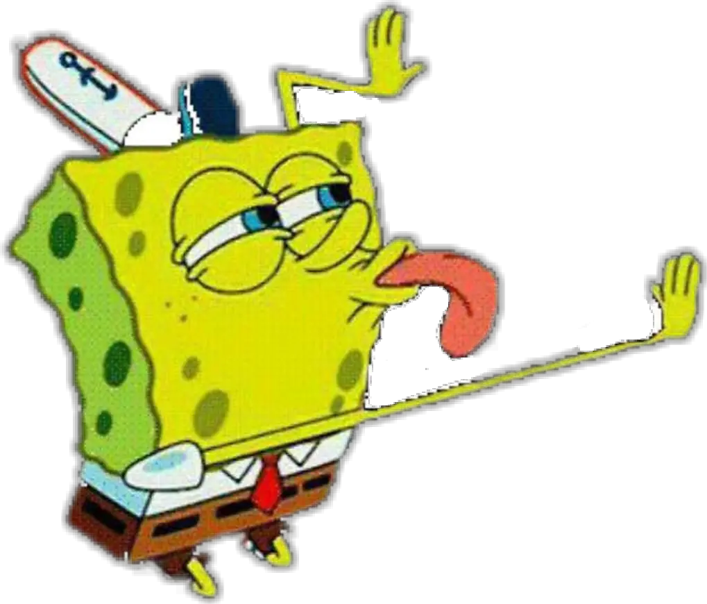  Spongebob Memes Licks Transparent Spongebob Licking