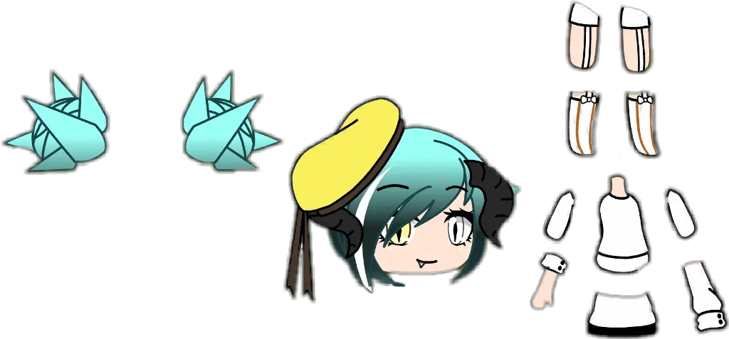  U Can Use Em Too Transparent Gacha Life Body Parts