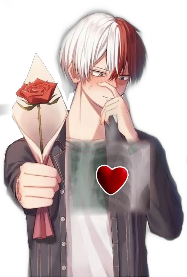  todoroki cute love sticker romance interesting My Hero Academia Todoroki Cute