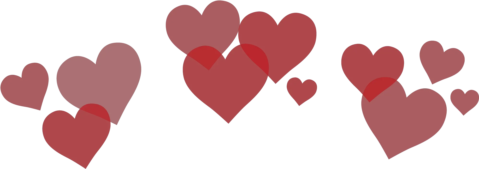  Snapchat Hearts Png Snapchat Heart Filter Red