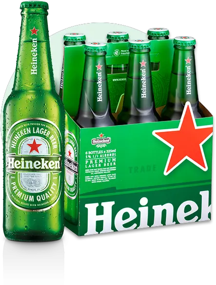  Heineken 6-bottle Pack Heineken 6 Pack Png